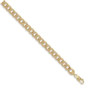 9ct Yellow Gold Solid 10mm 30 Inch Curb Necklace 91.5g