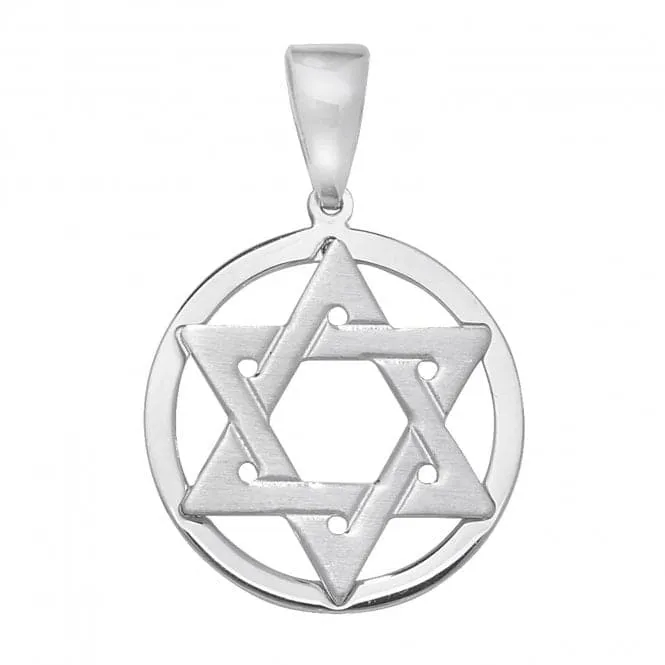 Acotis Silver Pendant Star of David G6937