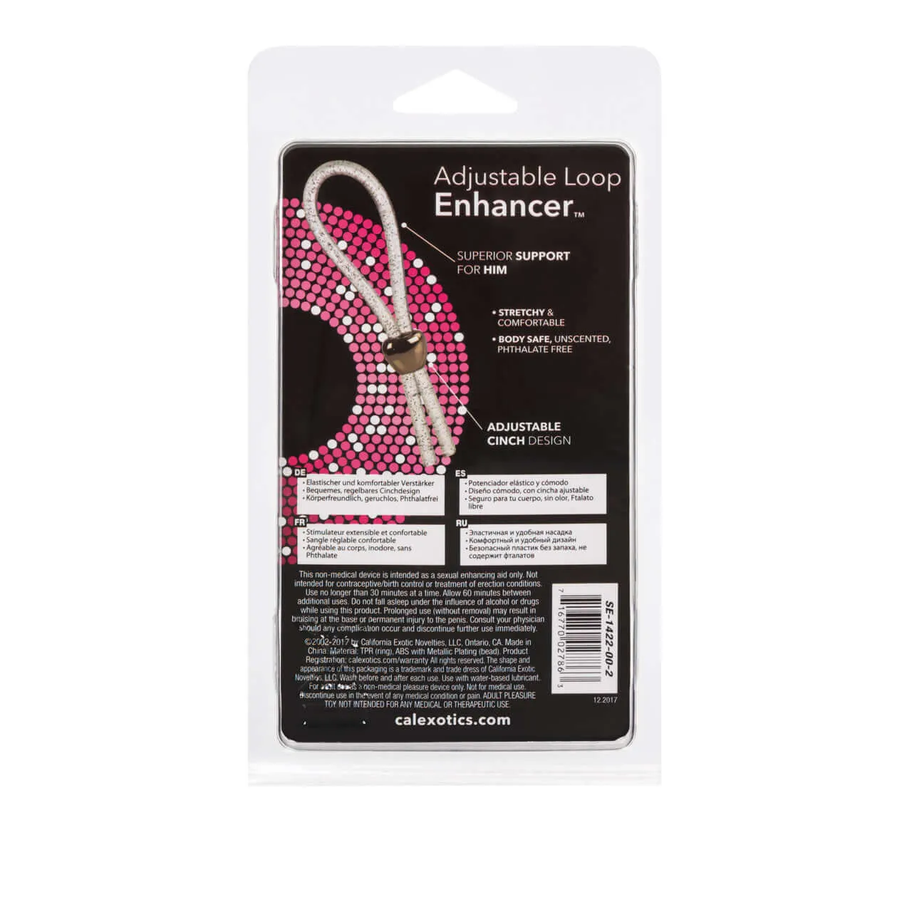 Adjustable Loop Enhancer Clear - Elevate Your Pleasure and Stamina