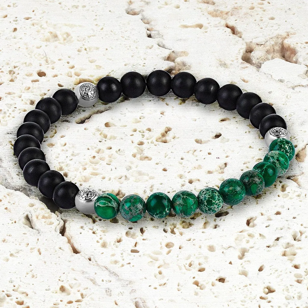 Agate Beaded Bracelet - Micro