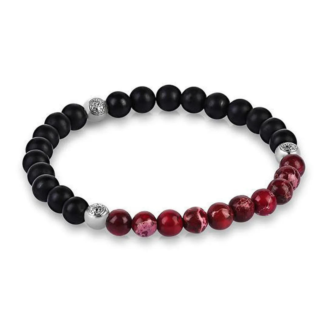 Agate Beaded Bracelet - Micro