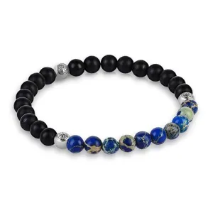 Agate Beaded Bracelet - Micro