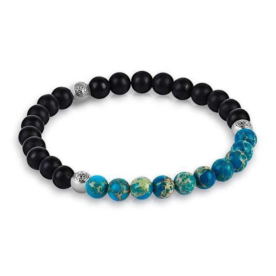 Agate Beaded Bracelet - Micro