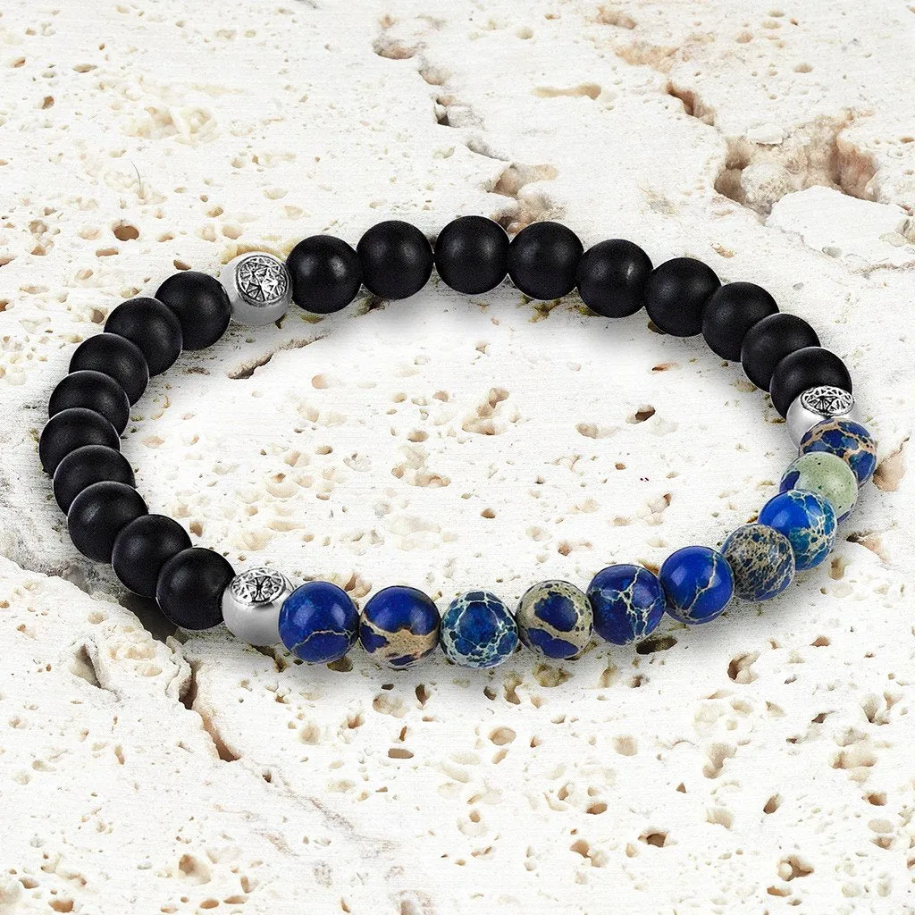 Agate Beaded Bracelet - Micro