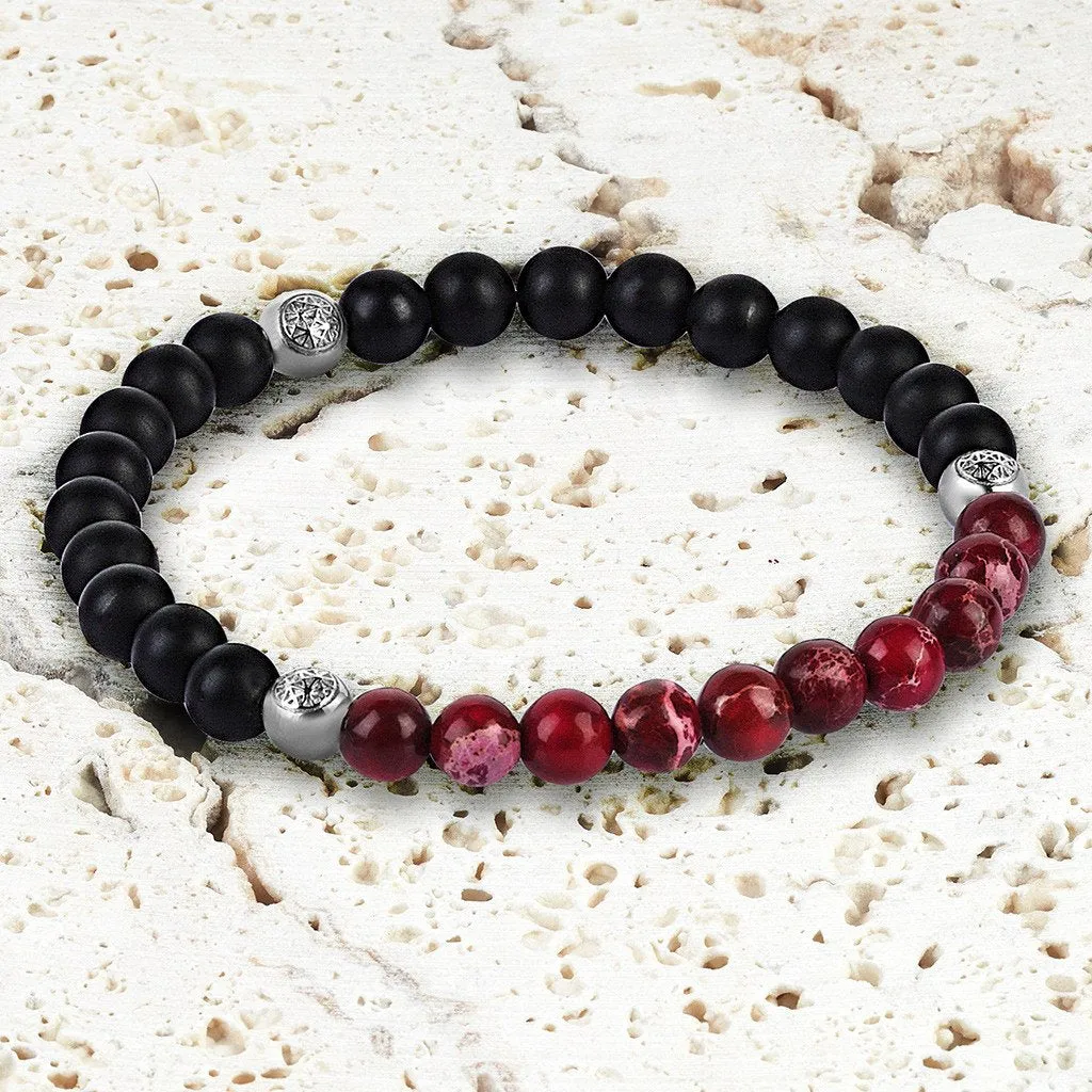 Agate Beaded Bracelet - Micro