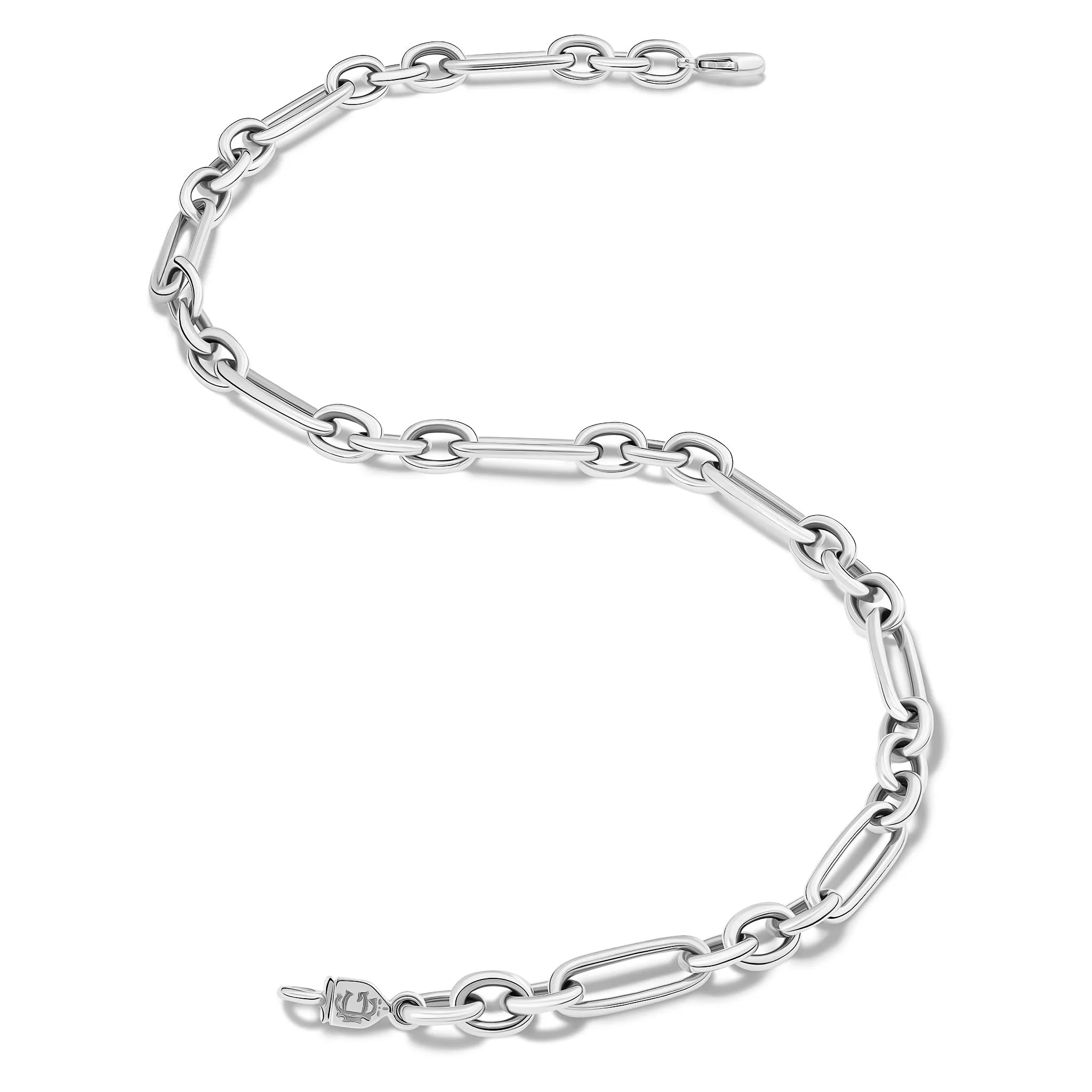 Beaumarchais Figaro Necklace Silver