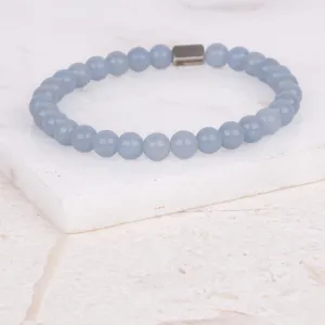 BLUE ANGELITE - ACCENT BRACELET