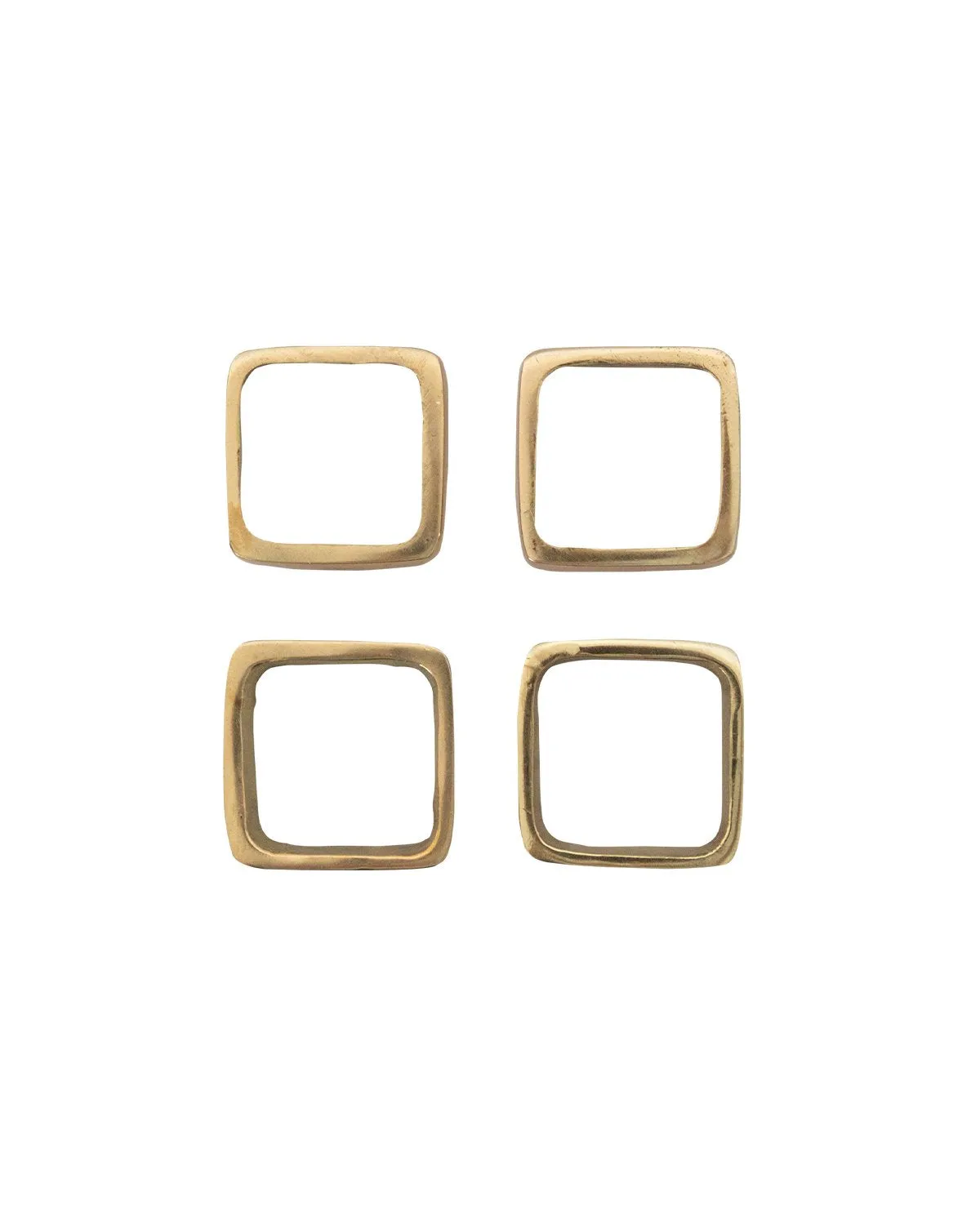 Brass Napkin Rings (Set of 4)