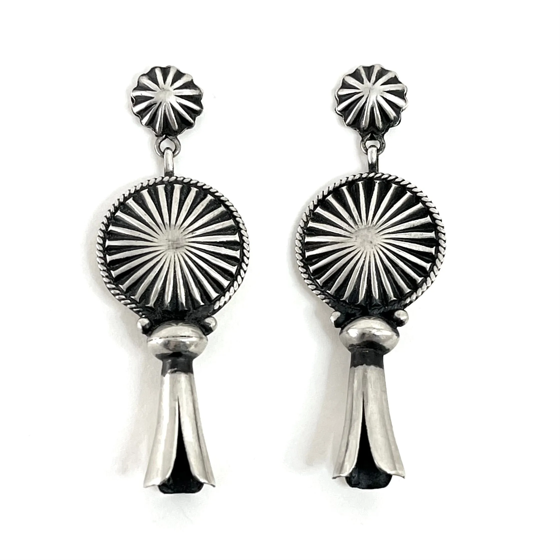 Button & Blossoms Earrings<br>By Derrick Gordon