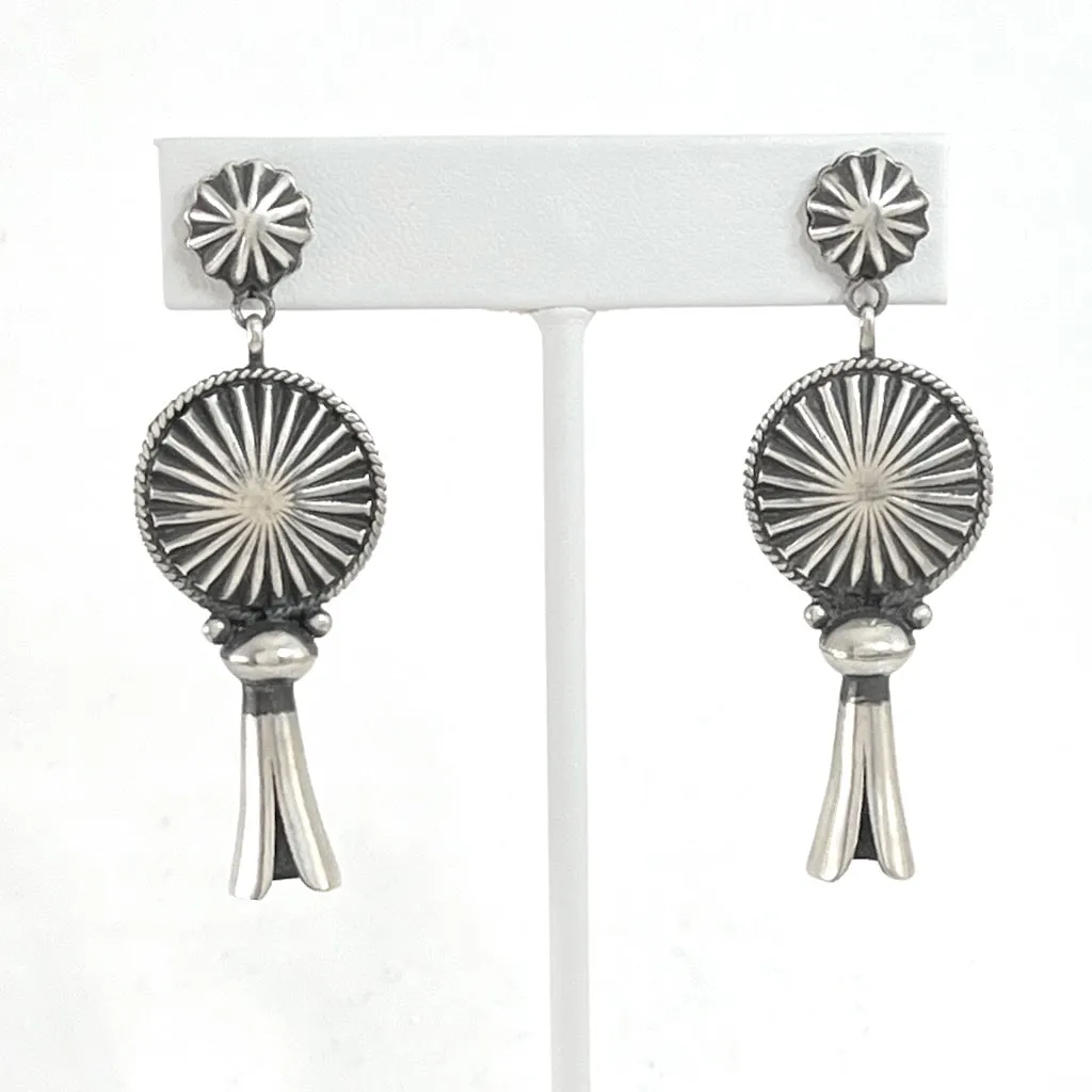 Button & Blossoms Earrings<br>By Derrick Gordon