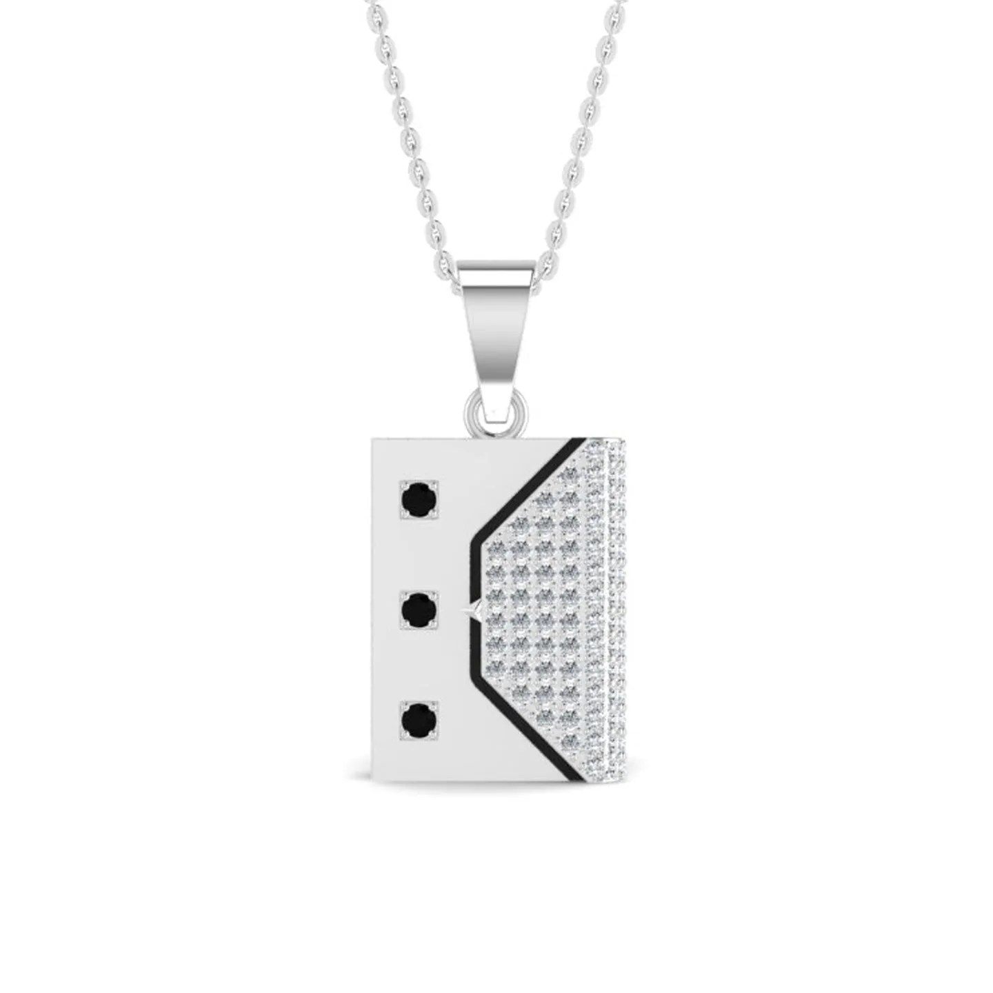 Captivating Silver Pendant Necklace