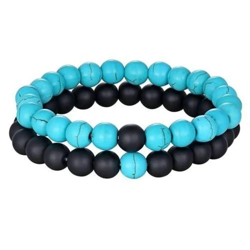 Classy Couples Bracelet Set - 7 Colors