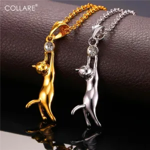 Collare Necklace Cat Jewelry Necklaces