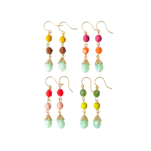 Colorful Beaded Earrings