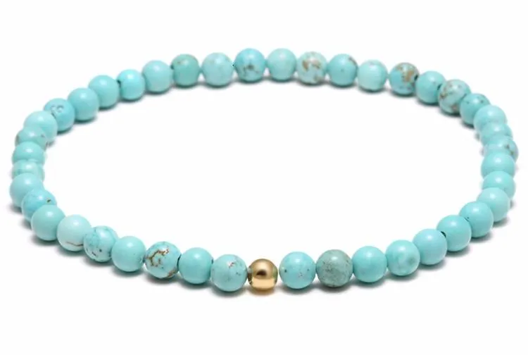 Cuban Schizo Natural Stone Elastic Bracelet