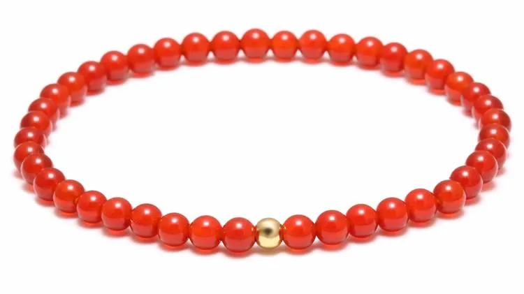 Cuban Schizo Natural Stone Elastic Bracelet