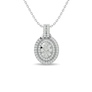 Diamond 1 ct tw Fashion Pendant in 14K White Gold