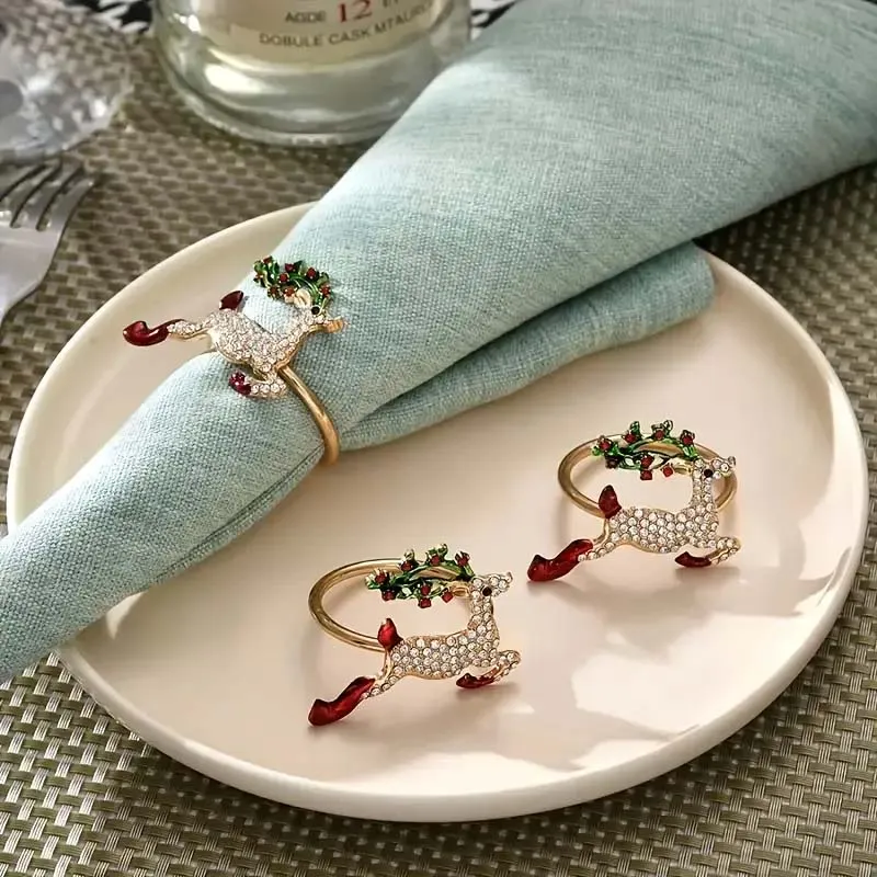 Elegant Golden Napkin Rings – Perfect for Any Occasion