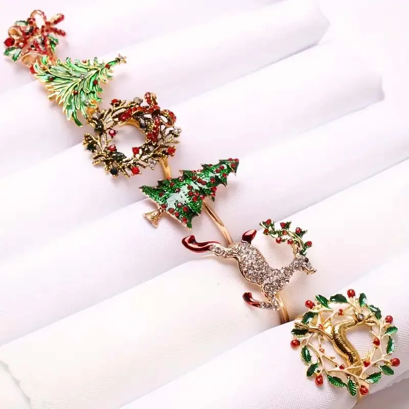 Elegant Golden Napkin Rings – Perfect for Any Occasion