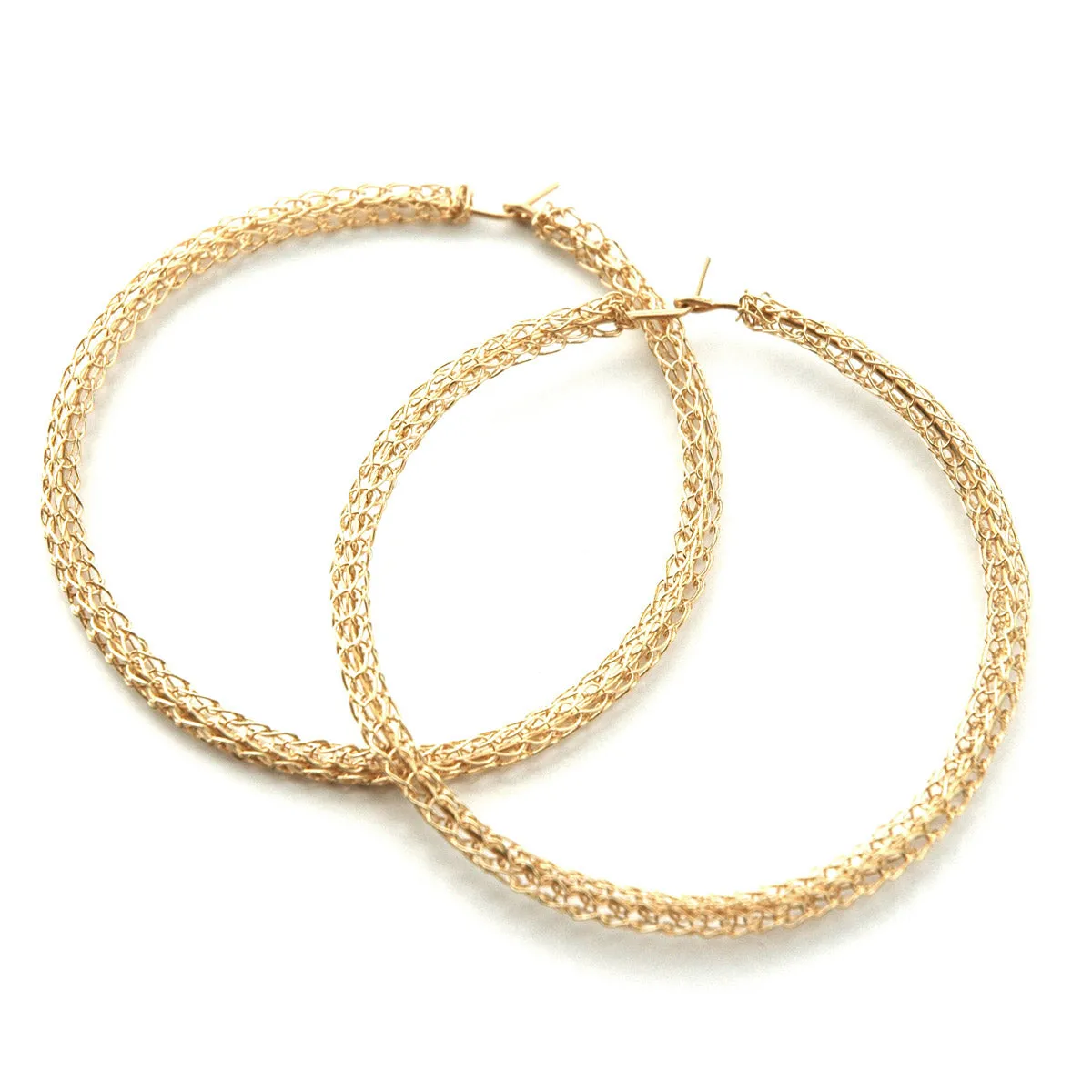 Extra Large GOLD hoop earrings ,contemporary jumbo hoops