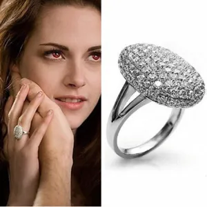 Fashion crystal jewelry the twilight breaking dawn Bella wedding rings for women high quality