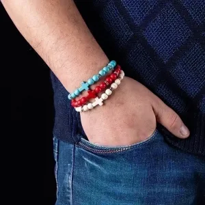 Fashion Geometric Natural Stone Beaded Bracelets