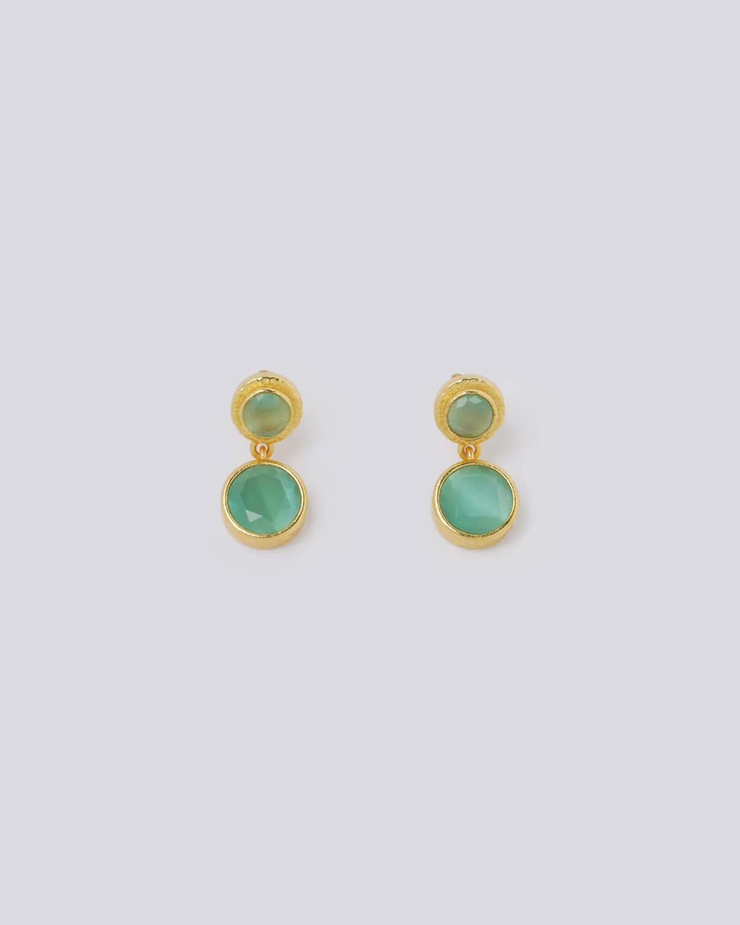 Green Bubble Earrings