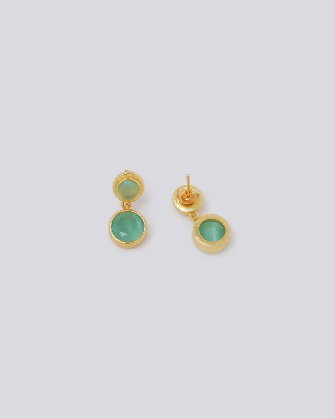 Green Bubble Earrings