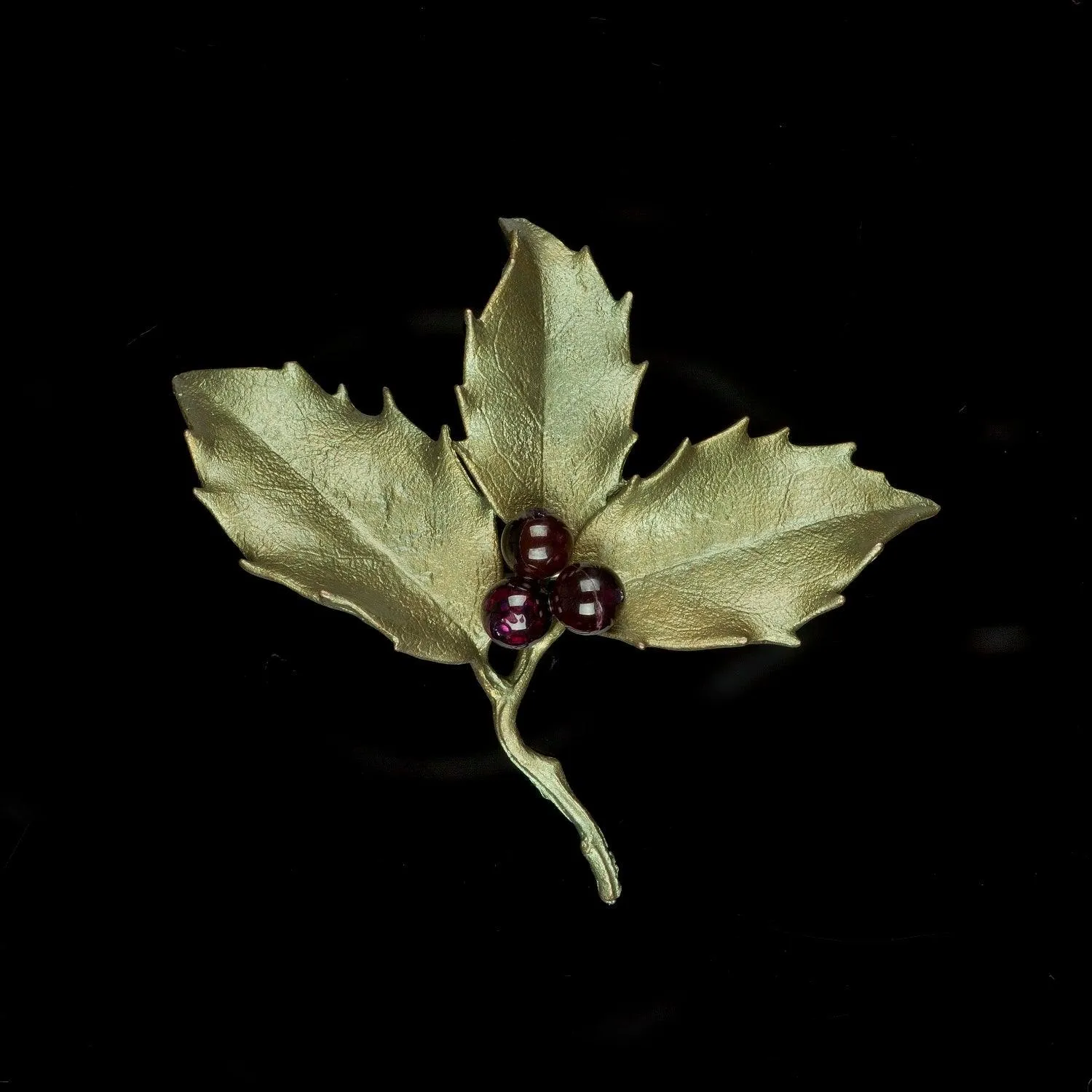 Holly Brooch