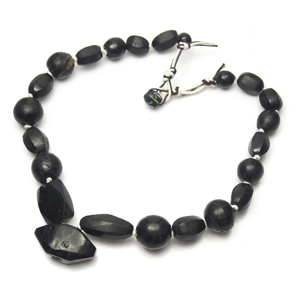 Jet Heirloom Talismanic Strand Necklace 4