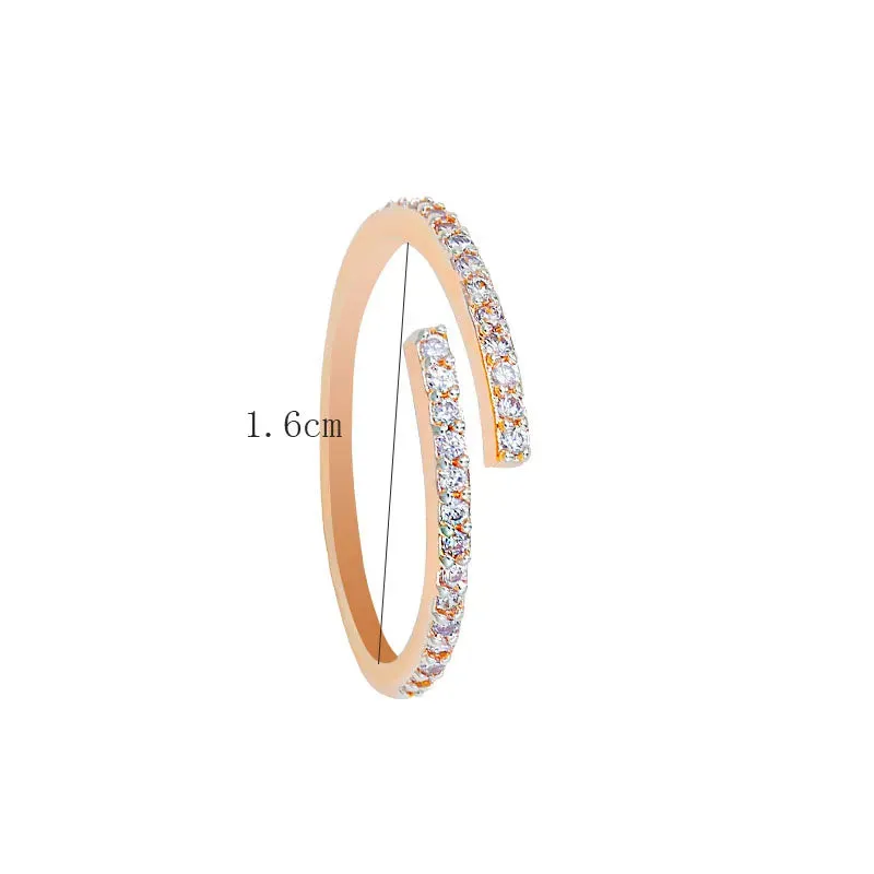 JuliaFashion - 2024 Versatile High-Quality Cubic Zircon Ring