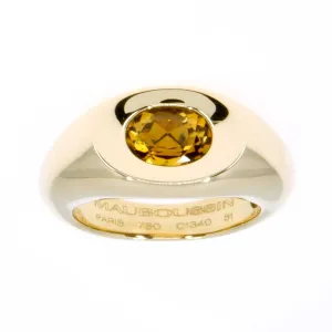 Mauboussin Paris 18kt Citrine Betty Ring