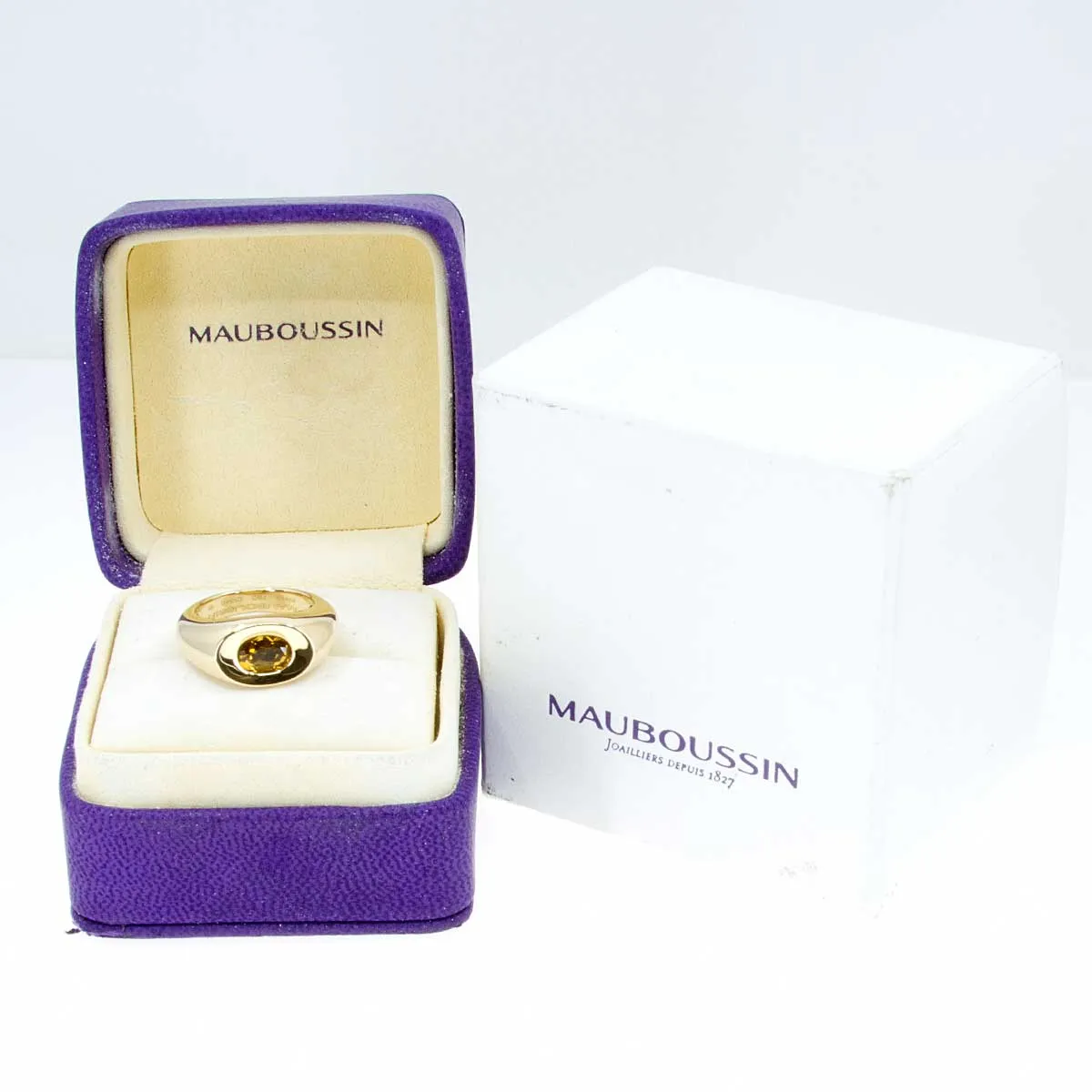 Mauboussin Paris 18kt Citrine Betty Ring