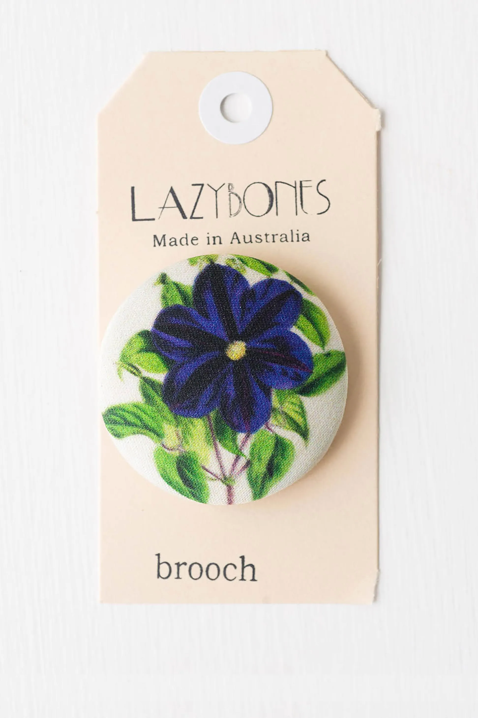 Morning Glory brooch