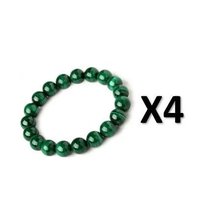 Natural malachite bracelet