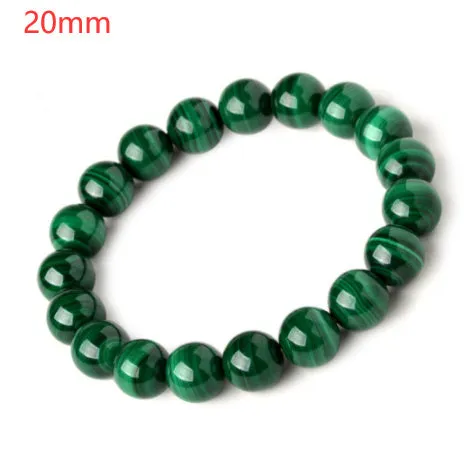 Natural malachite bracelet