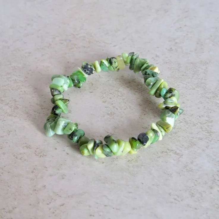 Natural Raw Gemstone Bracelets