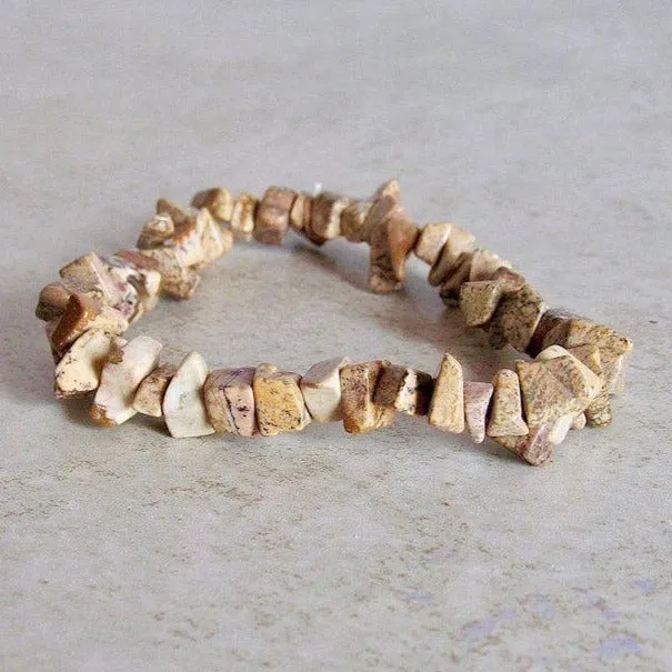 Natural Raw Gemstone Bracelets