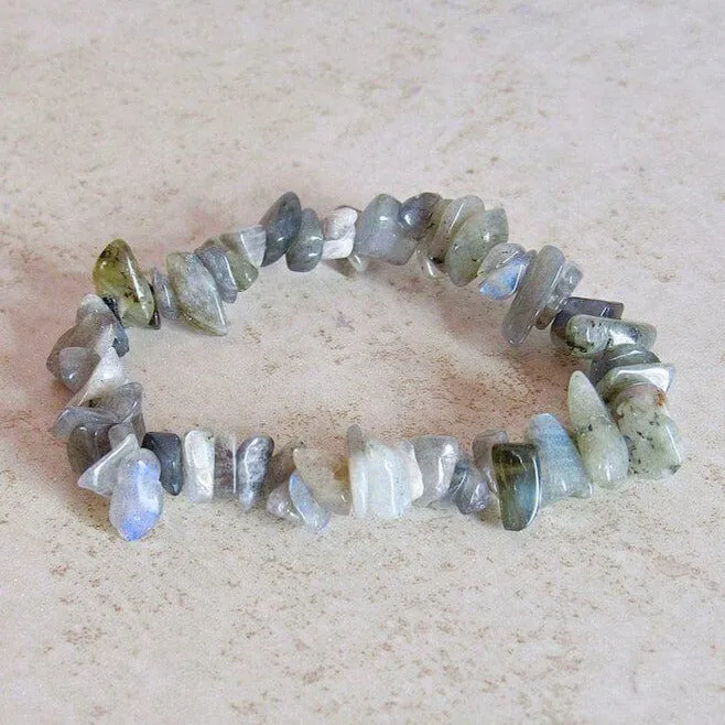 Natural Raw Gemstone Bracelets