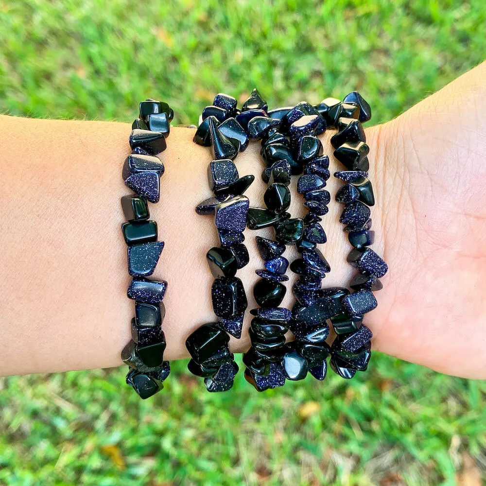 Natural Raw Gemstone Bracelets