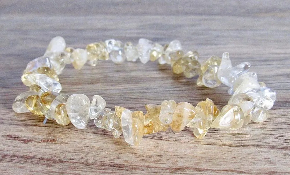 Natural Raw Gemstone Bracelets