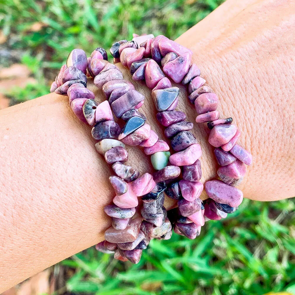 Natural Raw Gemstone Bracelets