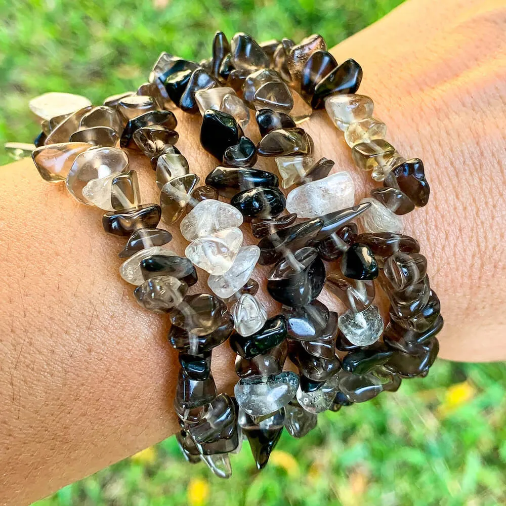 Natural Raw Gemstone Bracelets