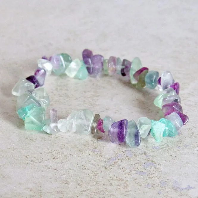 Natural Raw Gemstone Bracelets