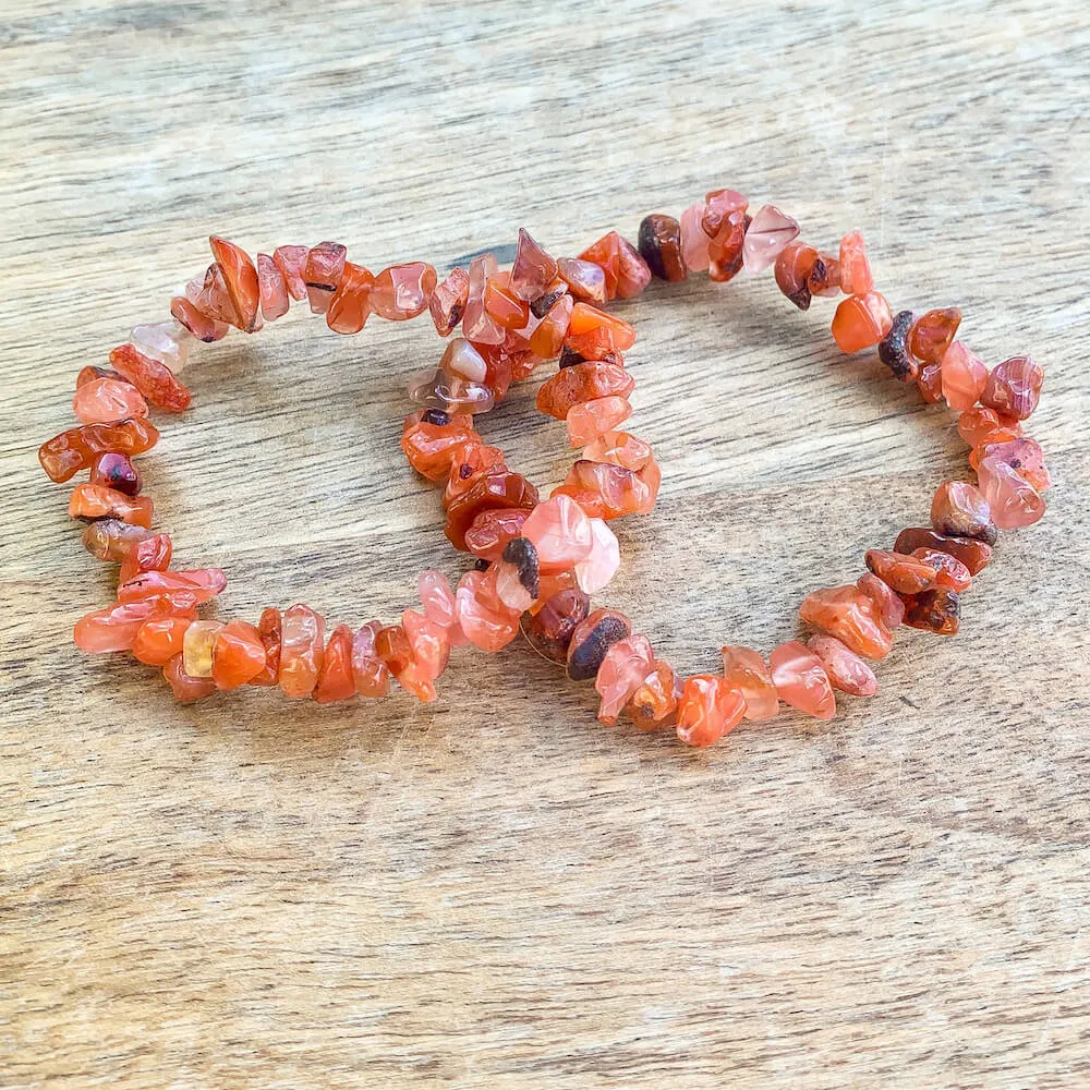 Natural Raw Gemstone Bracelets