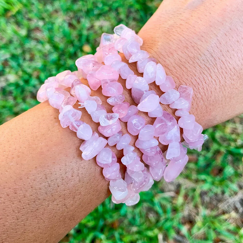 Natural Raw Gemstone Bracelets