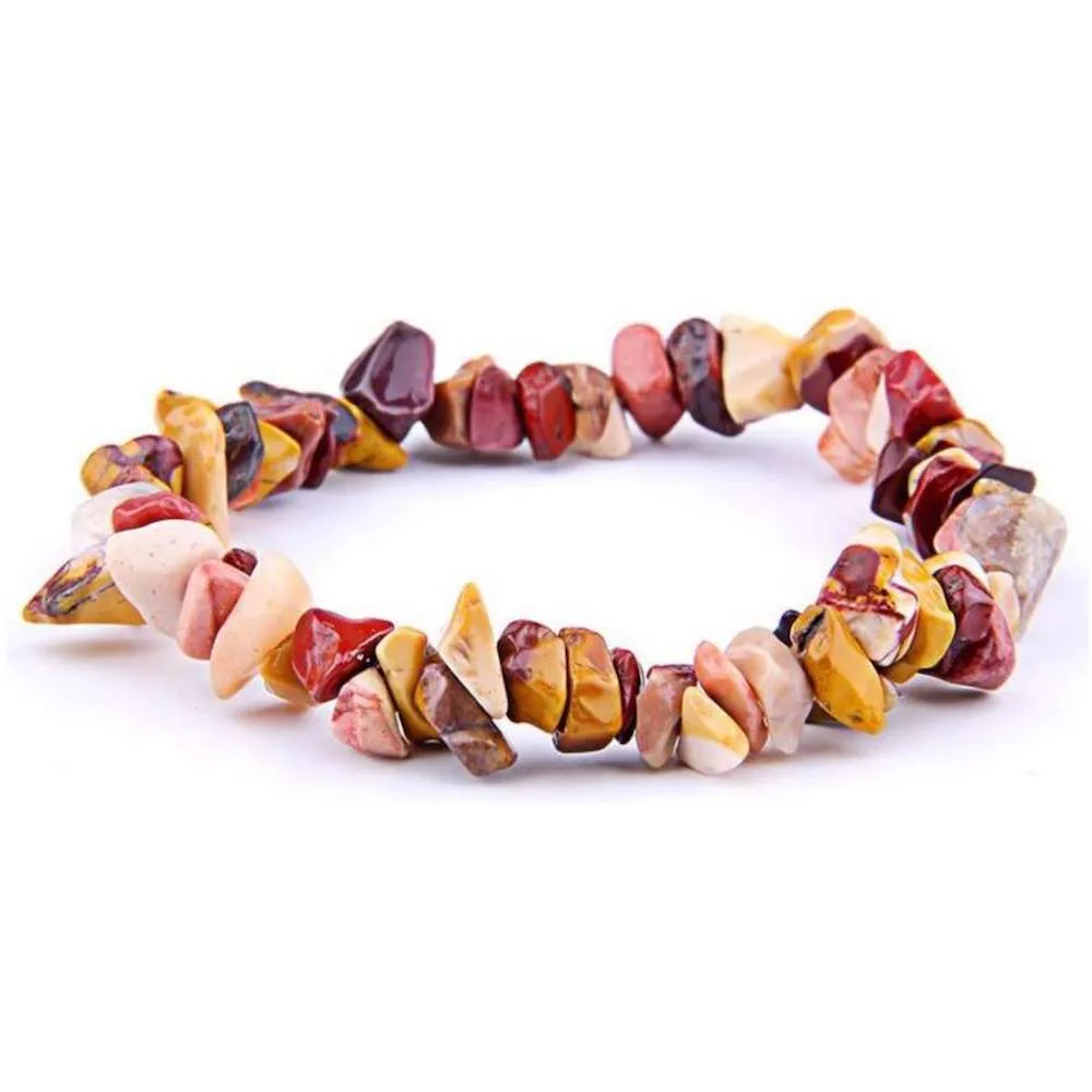 Natural Raw Gemstone Bracelets