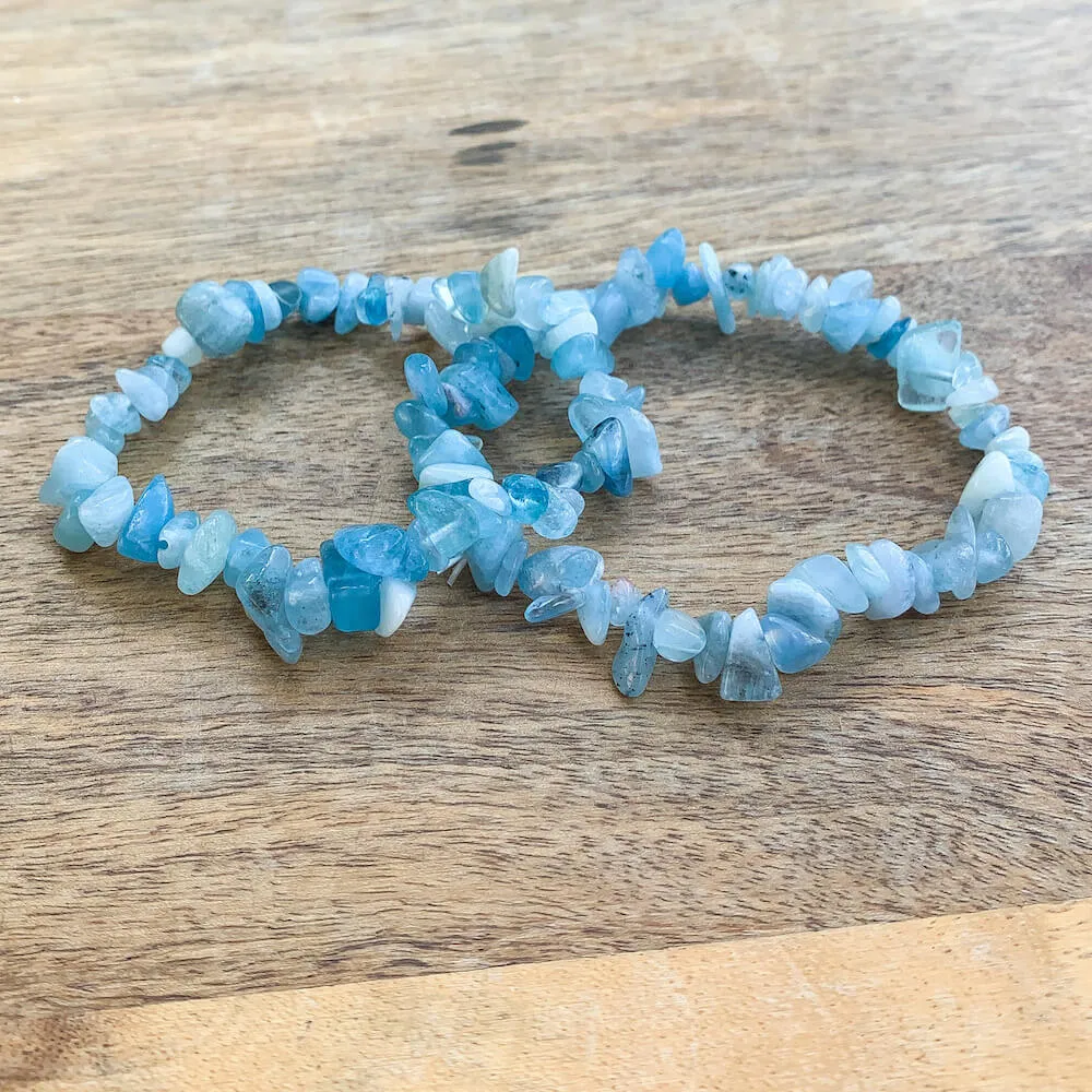 Natural Raw Gemstone Bracelets