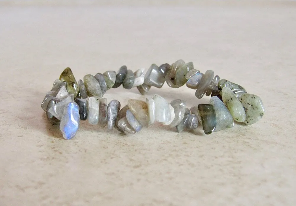 Natural Raw Gemstone Bracelets