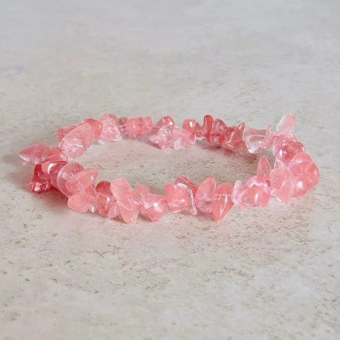 Natural Raw Gemstone Bracelets